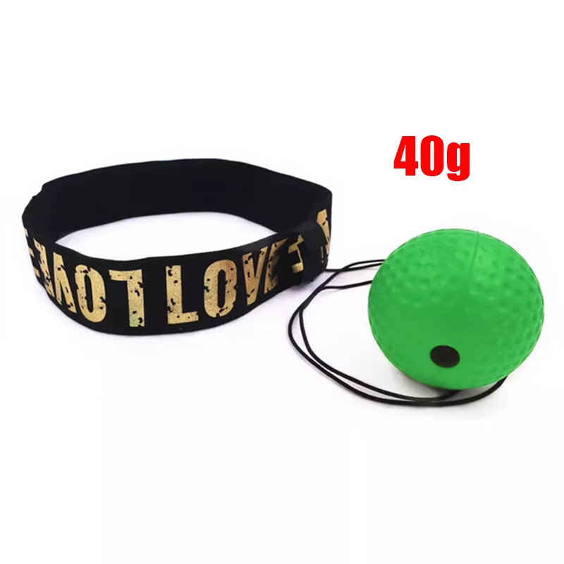 Elevate Your Training with the Boxing Speed Ball - Head-Mounted PU Punch Ball for MMA, Sanda & Fitness!
