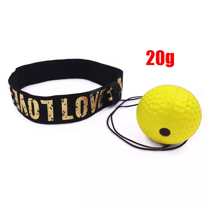 Elevate Your Training with the Boxing Speed Ball - Head-Mounted PU Punch Ball for MMA, Sanda & Fitness!