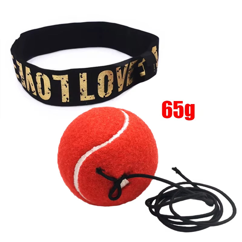 Elevate Your Training with the Boxing Speed Ball - Head-Mounted PU Punch Ball for MMA, Sanda & Fitness!