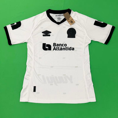 UMBRO 2425 Honduras CD Olimpia Away White Top Soccer Jerseys